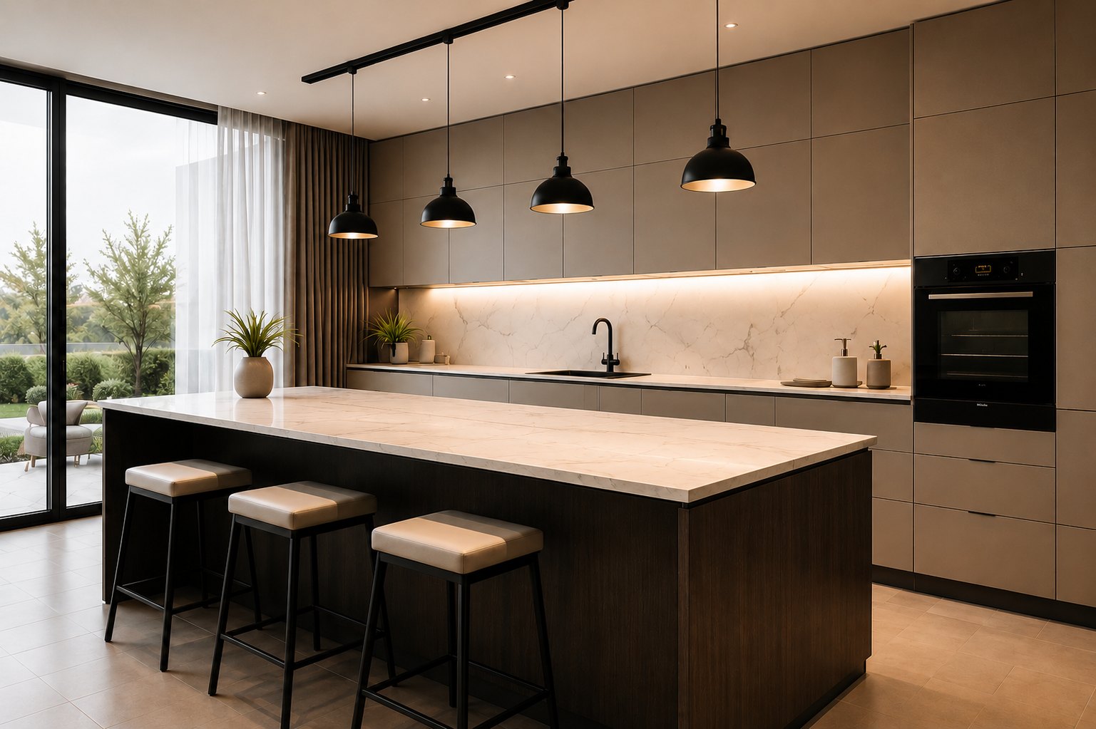 Premium refinished kitchen by RINOVA